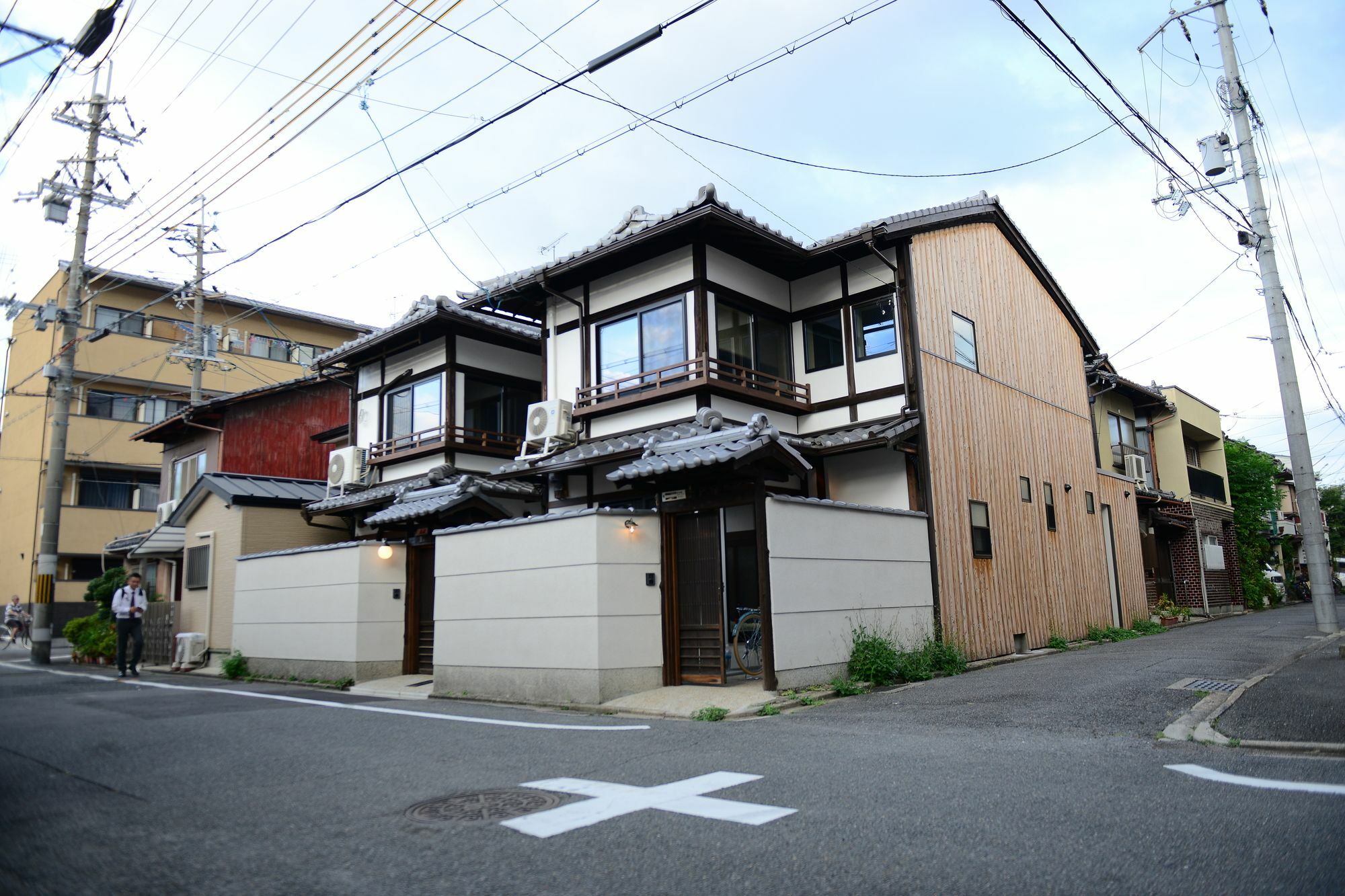 京都市 南二西院町家ヴィラ エクステリア 写真