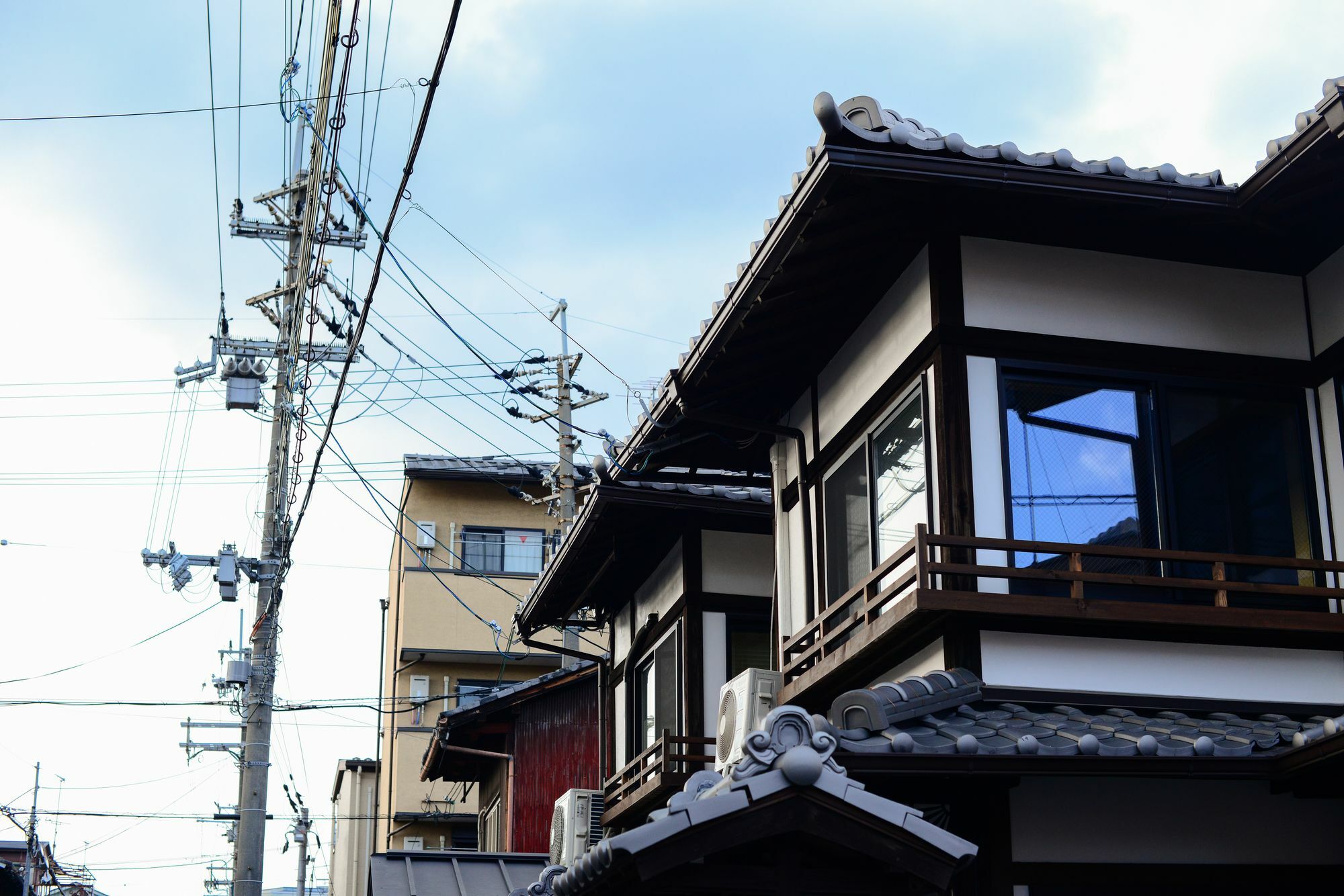 京都市 南二西院町家ヴィラ エクステリア 写真